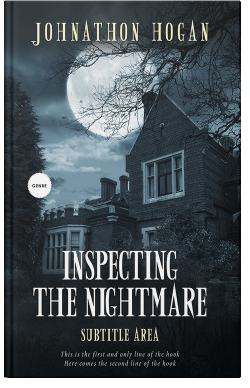 Front view of Premade Fantasy Book Cover - Mirage