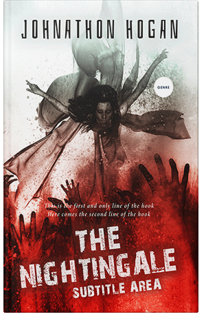 Premade Book Cover Old Brick