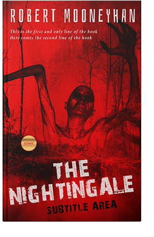 Pre Made Book Cover Guardsman Red