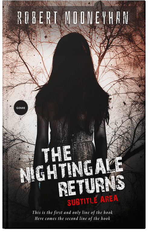 Front view of Premade Horror Book Cover - Gondola