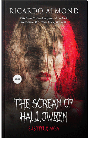 Premade Book Cover Chestnut Rose