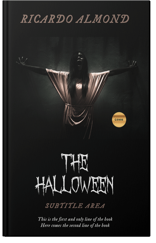 Front view of Premade Mystery & Thriller & Suspense Book Cover - Cod Gray