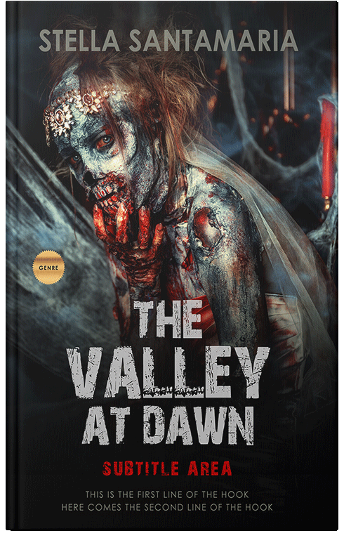 Front view of Premade Apocalyptica Book Cover - Malta