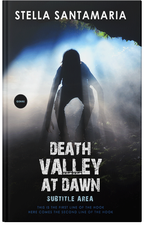 Front view of Premade Science Fiction Book Cover - Woodsmoke