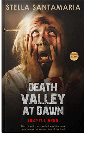 Pre Made Book Cover Tan