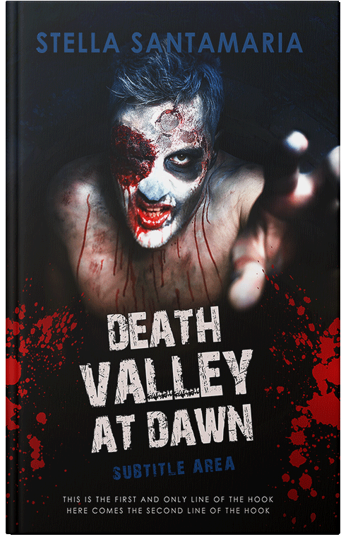 Front view of Premade Horror Book Cover - Eunry
