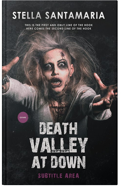 Front view of Premade Horror Book Cover - Cold Turkey