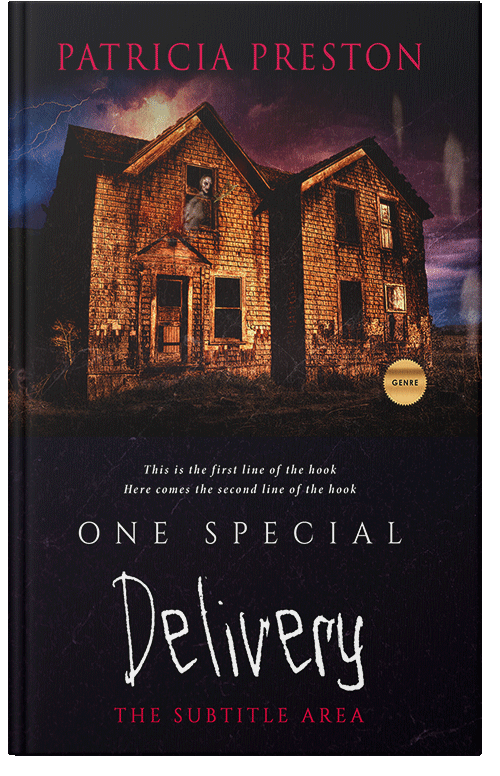 Front view of Premade Horror Book Cover - Gondola