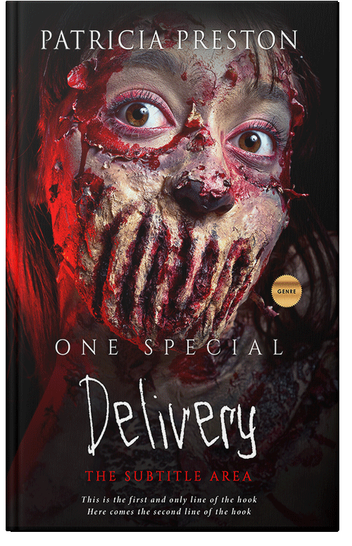 Front view of Premade Horror Book Cover - Tamarind