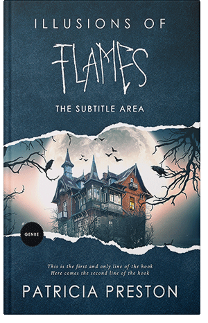Premade Book Cover Elephant