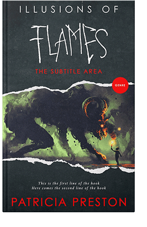 Pre Made Book Cover Outer Space