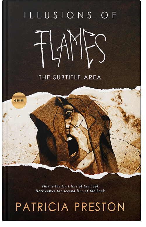 Front view of Premade Literary Fiction Book Cover - Creole