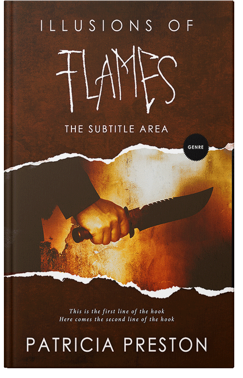 Front view of Premade Mystery & Thriller & Suspense Book Cover - Rebel