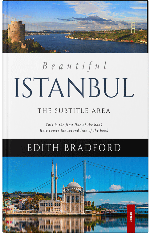 Front view of Premade Travel Book Cover - Rodeo Dust