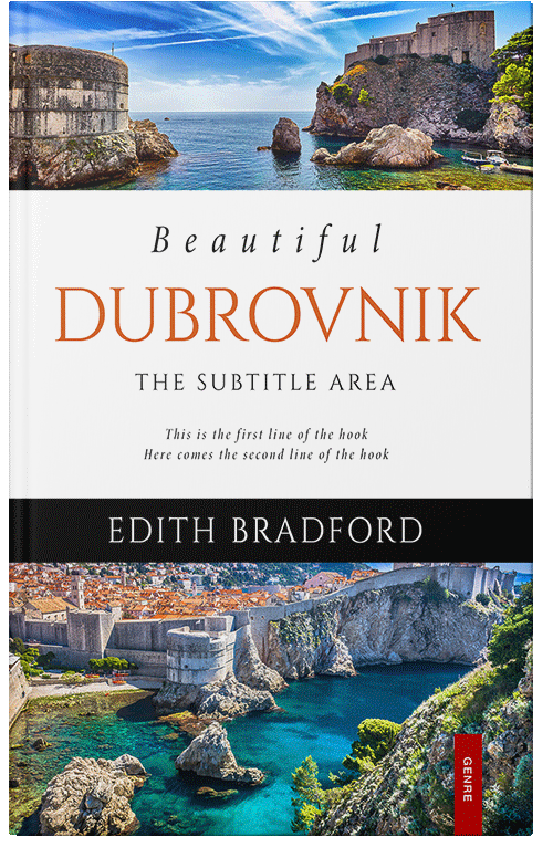 Front view of Premade Travel Book Cover - Outer Space