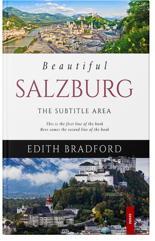 Front view of Premade Travel Book Cover - Sisal