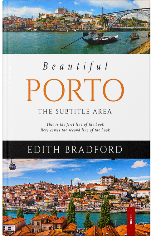 Front view of Premade Travel Book Cover - Tumbleweed