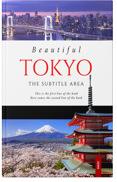 Front view of Premade Travel Book Cover - Thunder