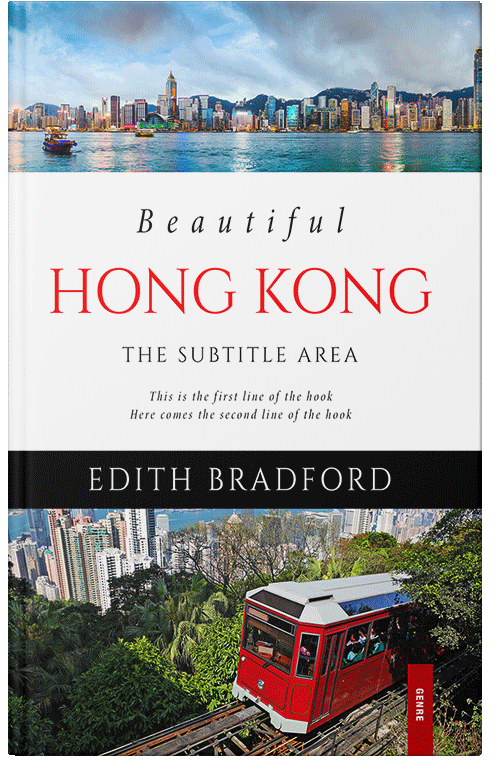 Front view of Premade Travel Book Cover - Heavy Metal