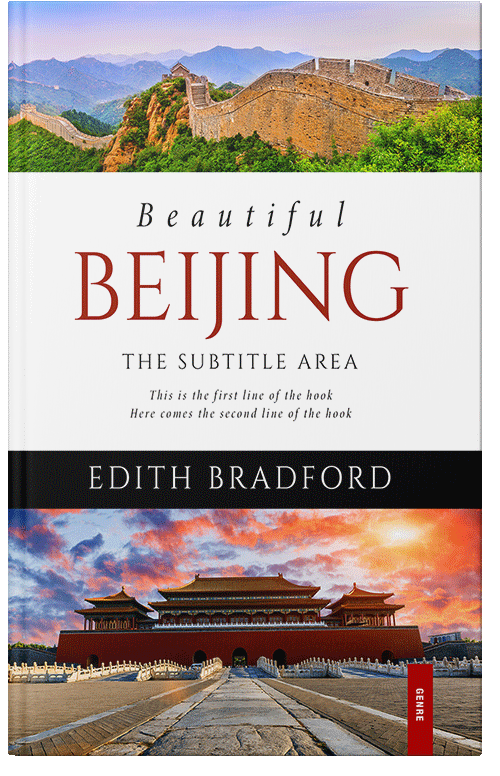 Front view of Premade Travel Book Cover - Cold Turkey