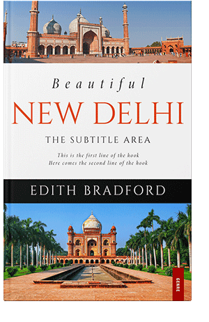 Pre Made Book Cover Apricot