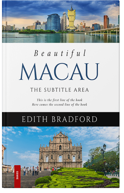 Front view of Premade Historical Book Cover - Outer Space