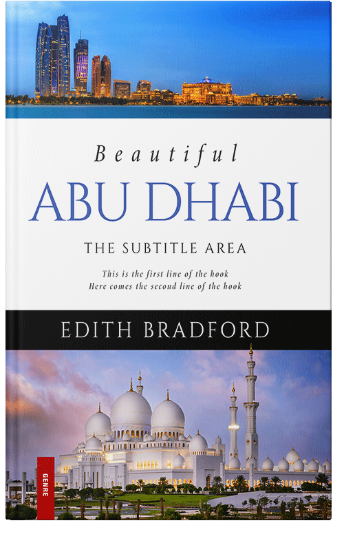 Front view of Premade Travel Book Cover - Danube