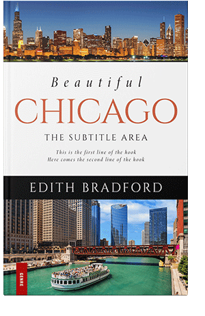 Pre Made Book Cover Ebony Clay