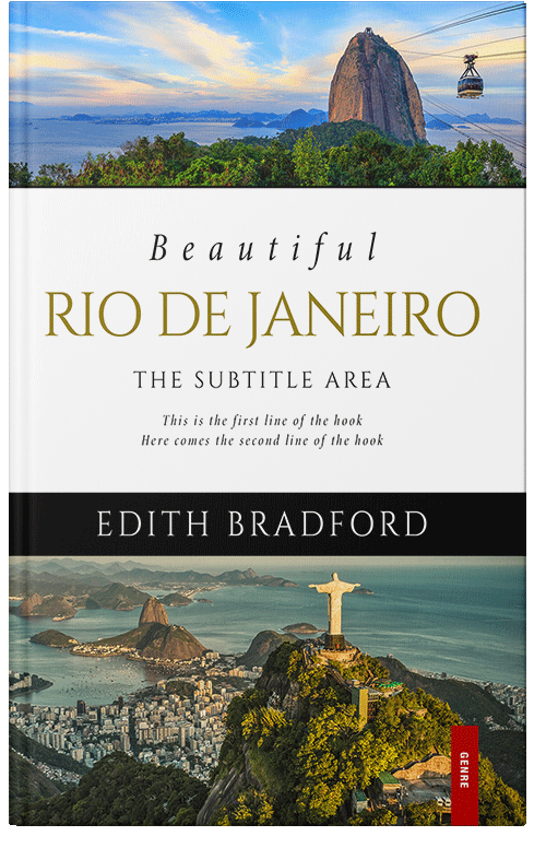 Front view of Premade Travel Book Cover - Heavy Metal