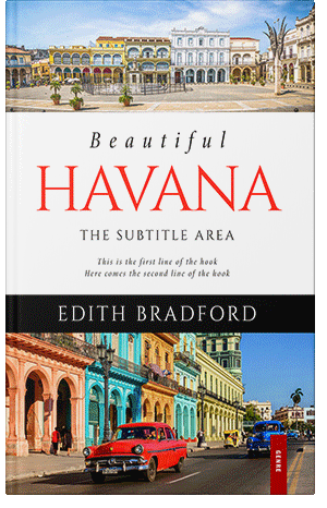 Premade Book Cover Soft Amber