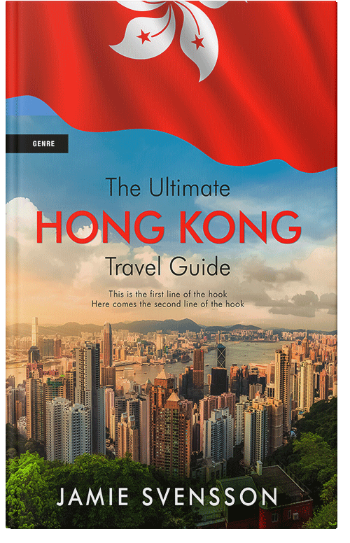 Front view of Premade Travel Book Cover - Coral Reef