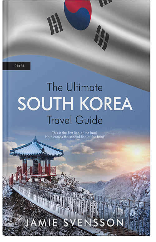 Front view of Premade Travel Book Cover - Bali Hai