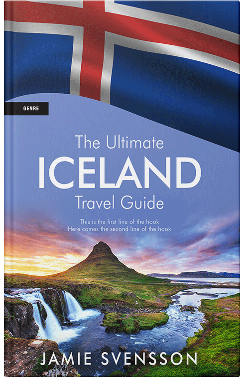 Front view of Premade Travel Book Cover - Wild Blue Yonder