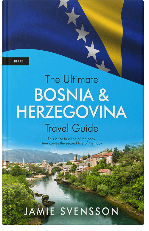 Front view of Premade Travel Book Cover - Gimblet