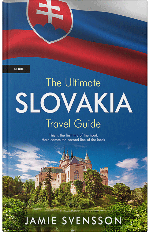 Front view of Premade Travel Book Cover - Old Rose