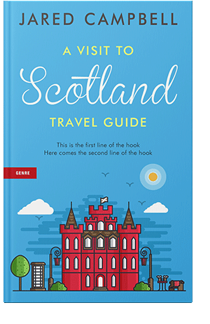 Pre Made Book Cover Picton Blue