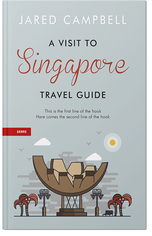 Front view of Premade Travel Book Cover - Tiara