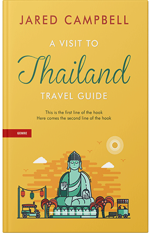 Premade Book Cover Cream Can