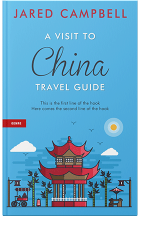 Pre Made Book Cover Picton Blue