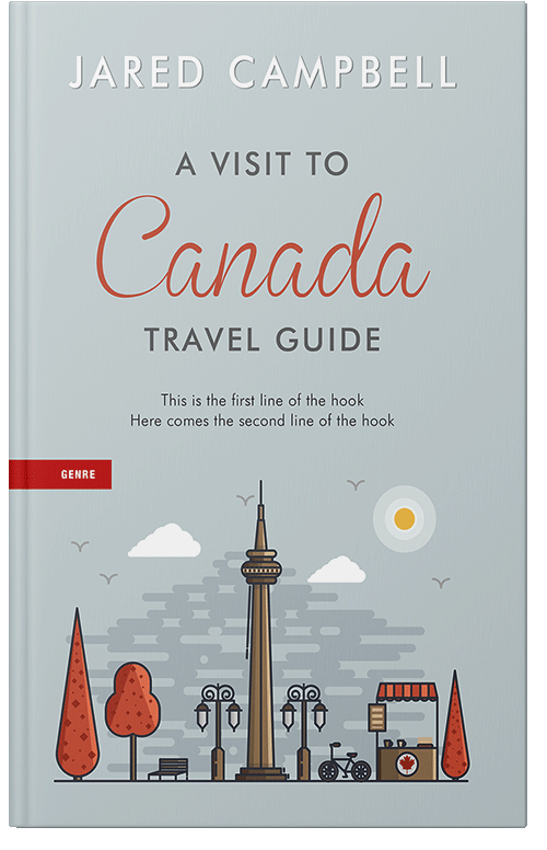 Front view of Premade Travel Book Cover - Tiara