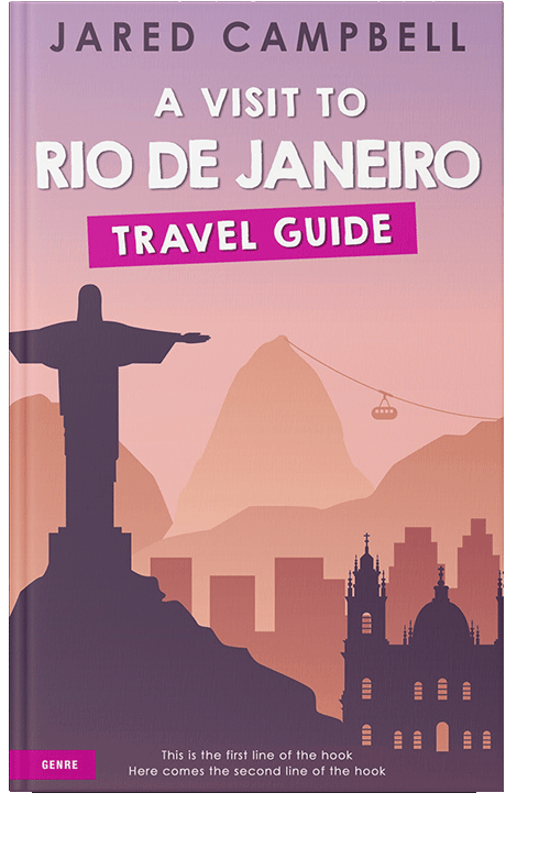 Front view of Rose Fog #5474 - Premade Travel Book Cover