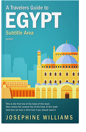 Pre Made Book Cover Eastern Blue