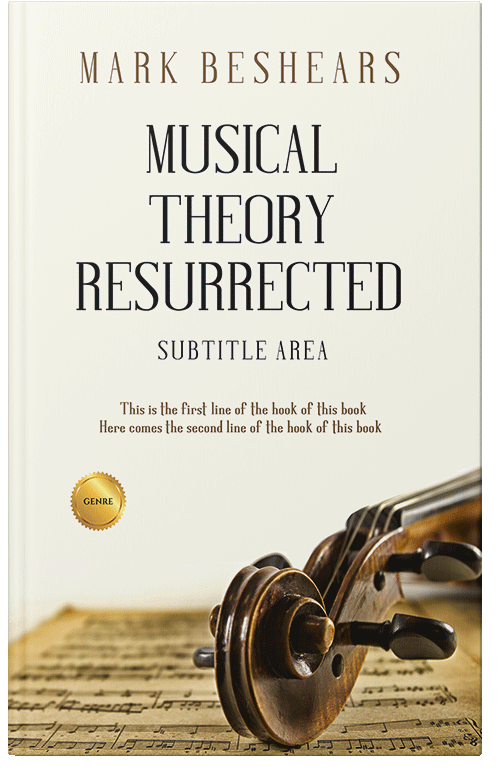 Front view of Premade Literary Fiction Book Cover - Quarter Spanish White