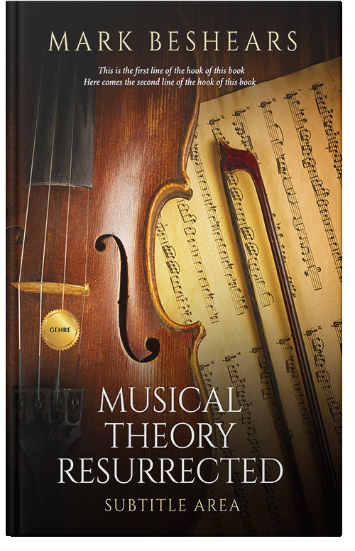 Front view of Premade Music Book Cover - Apache