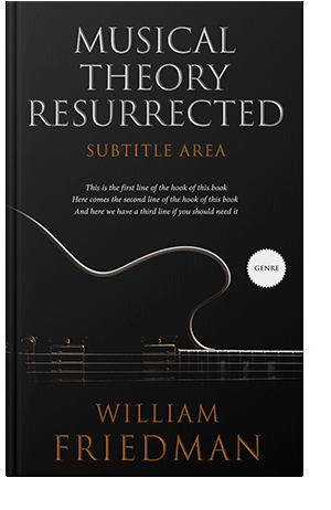 Pre Made Book Cover Black