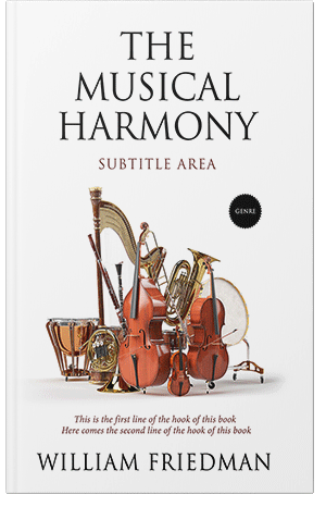 Premade Book Cover Wafer