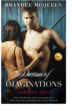 Pre Made Book Cover Tan