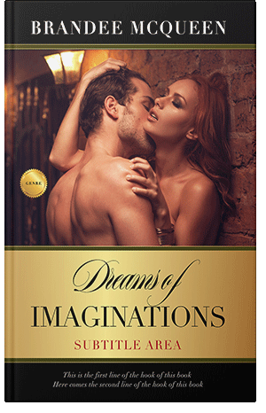 Premade Book Cover Harvest Gold