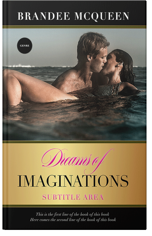 Front view of Premade Erotica Book Cover - Harvest Gold