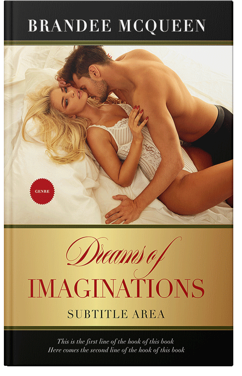 Front view of Premade Erotica Book Cover - Harvest Gold